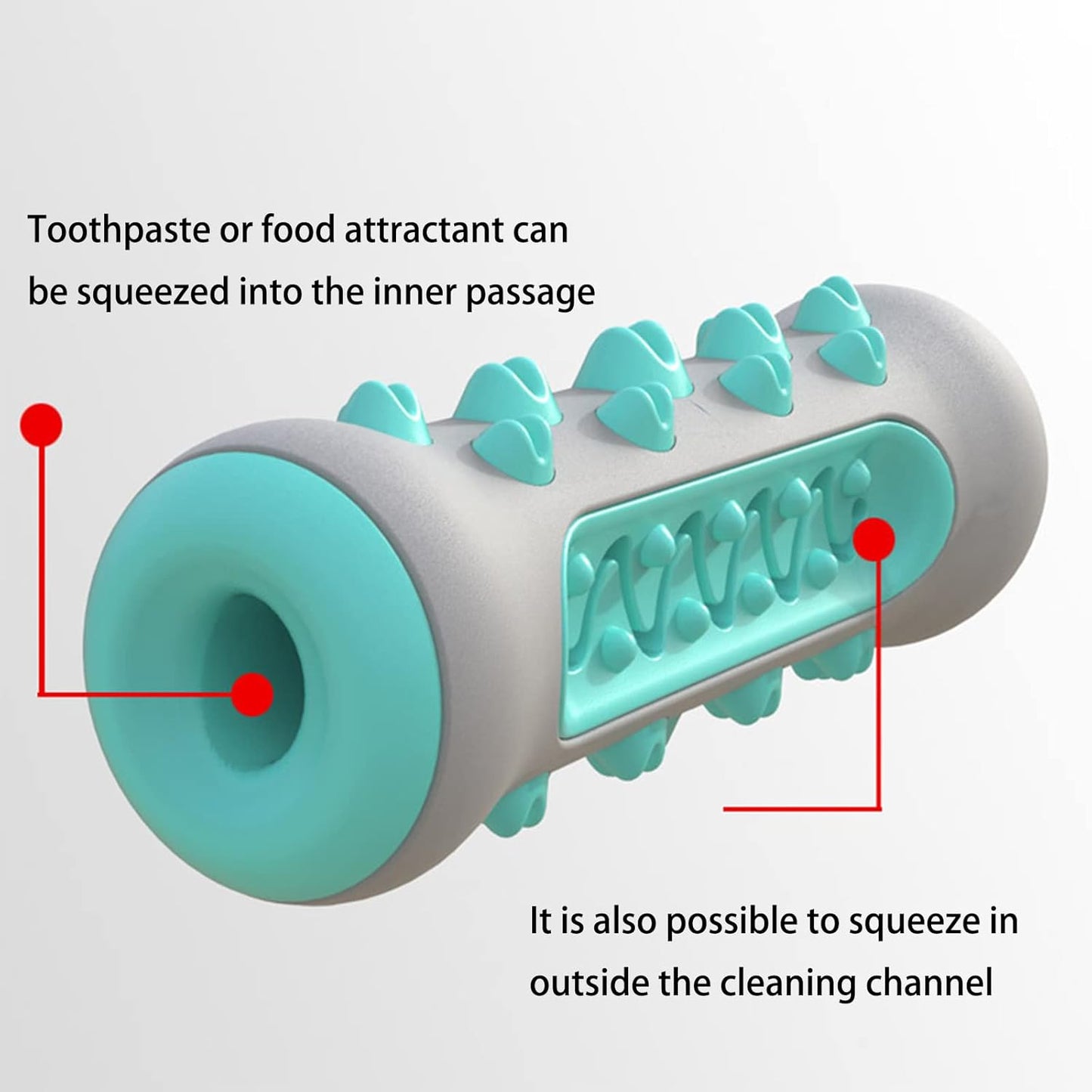 Juguete para Limpiar los Dientes del Perro Masticables Indestructibles